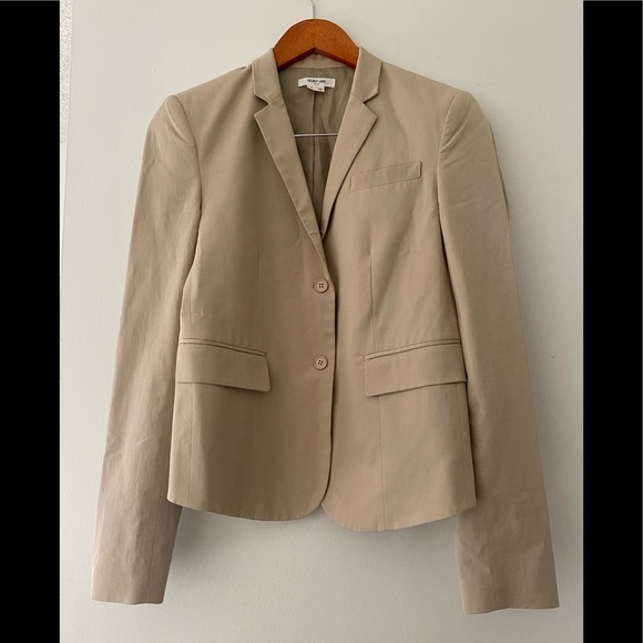 Helmut Lang Beige Blazer – Size 2 | Tailored Neutral Layer | Modern Minimalism - Picture 4 of 4